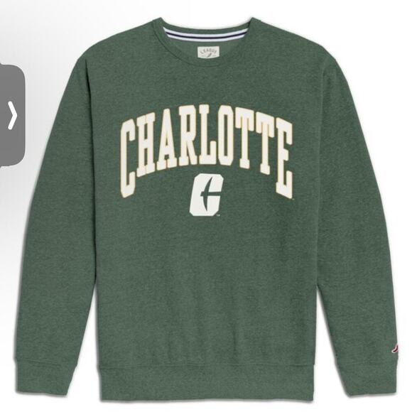 Charlotte 49ers League Heritage Triblend Crewneck Sweatshirt - Picture 1 of 4